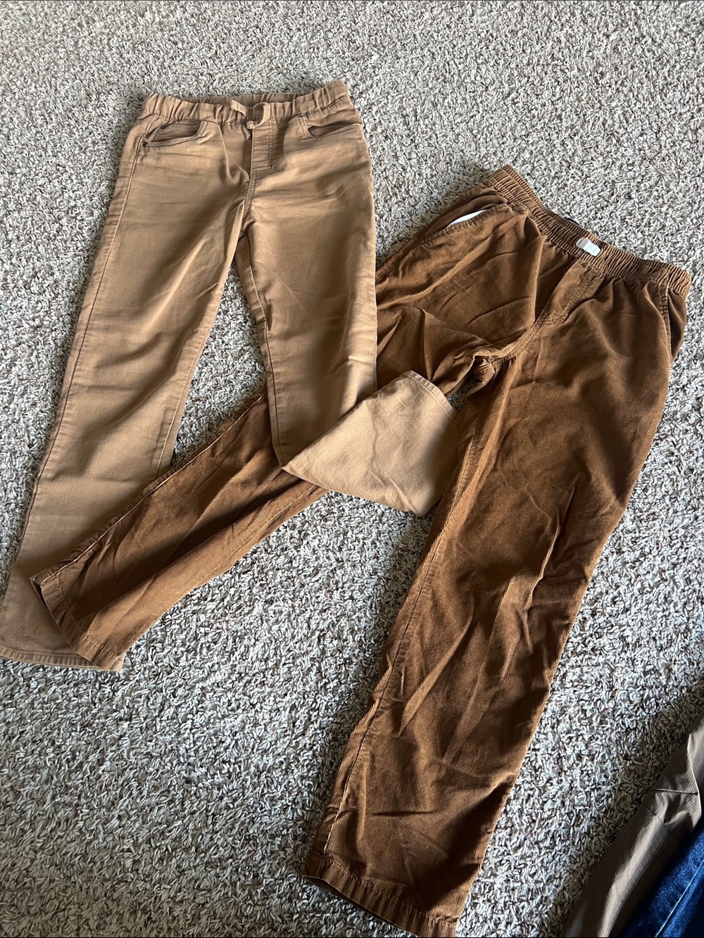Carter's Brown and Navy Toddler Pants